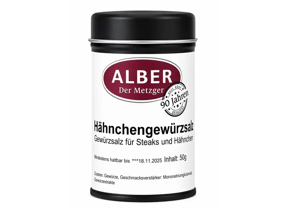 Hähnchengewürzsalz 50g Dose