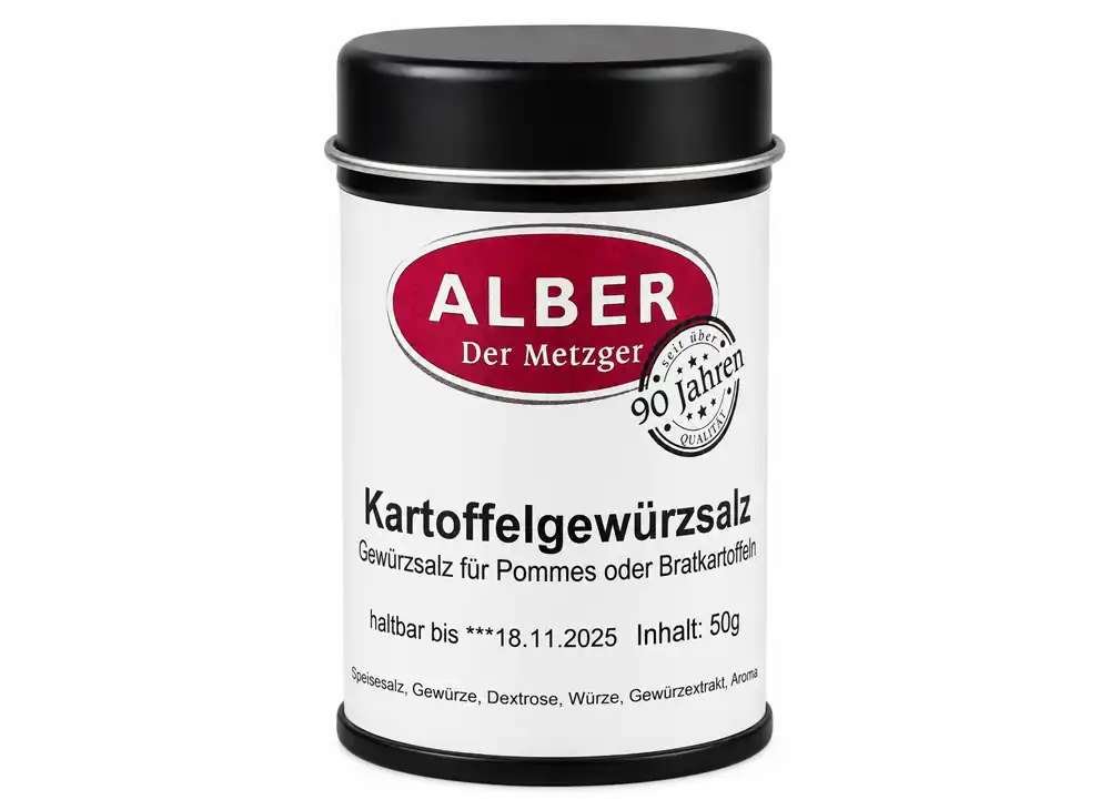 Bratkartoffelgewürzsalz 50g Dose