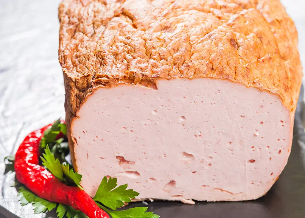 Albers Geflügelleberkäse