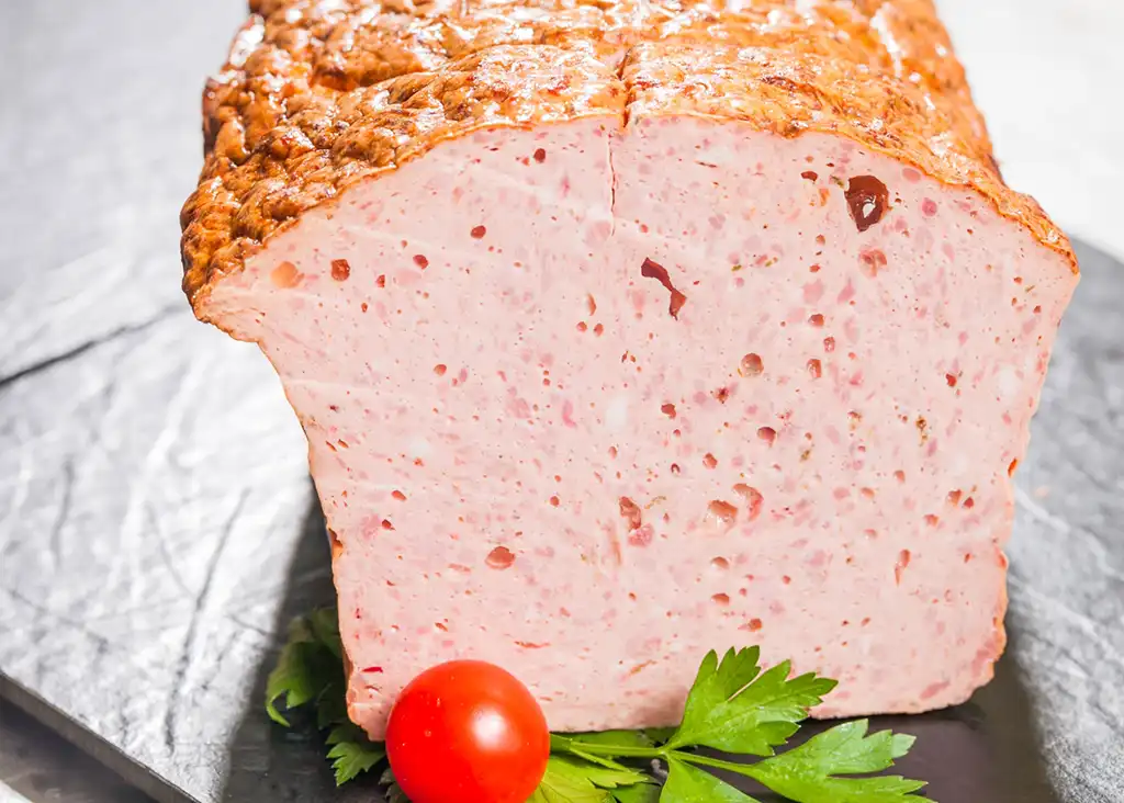 altbayerischer Leberkäse / grober Leberkäse