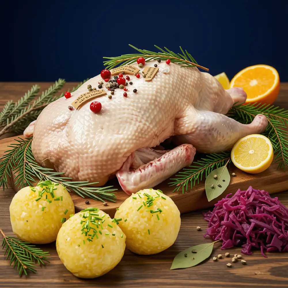 Bayerisches Entenmenü