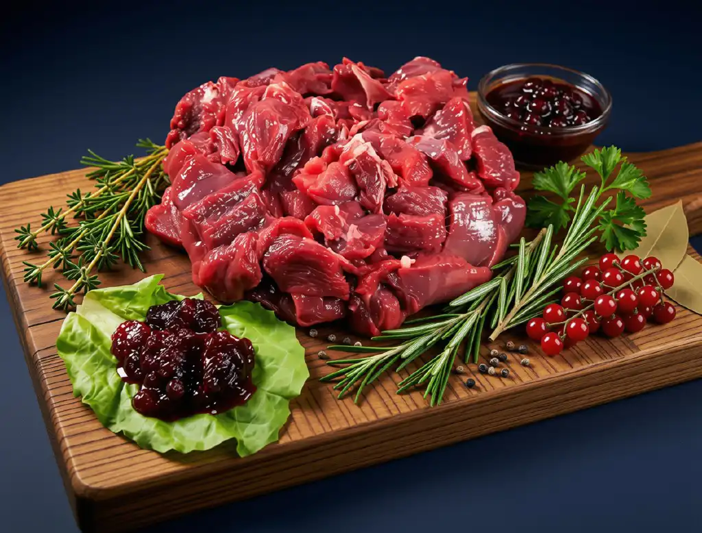 Hirschgulasch 1 kg