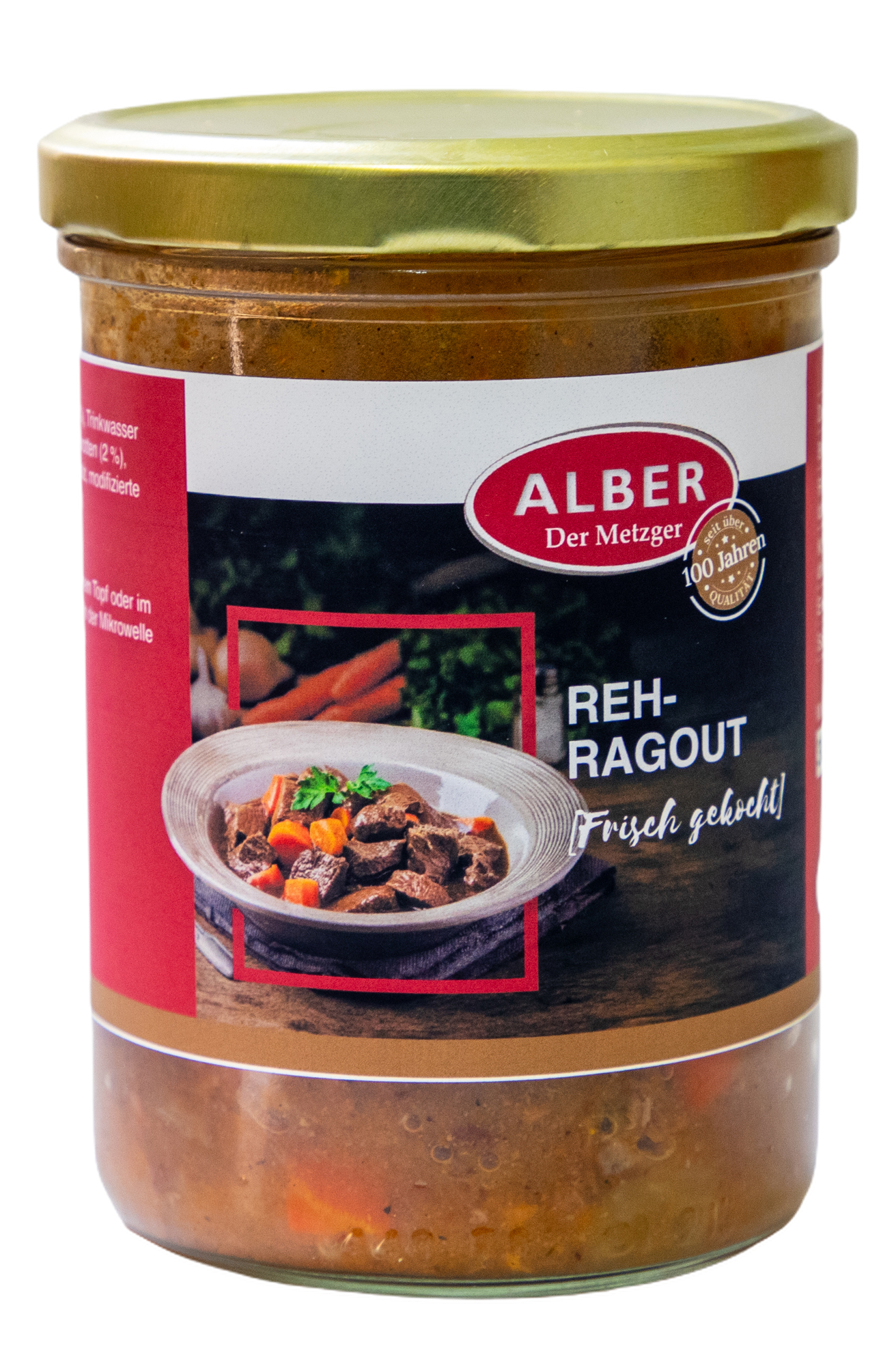 Rehragout 400 ml im Glas